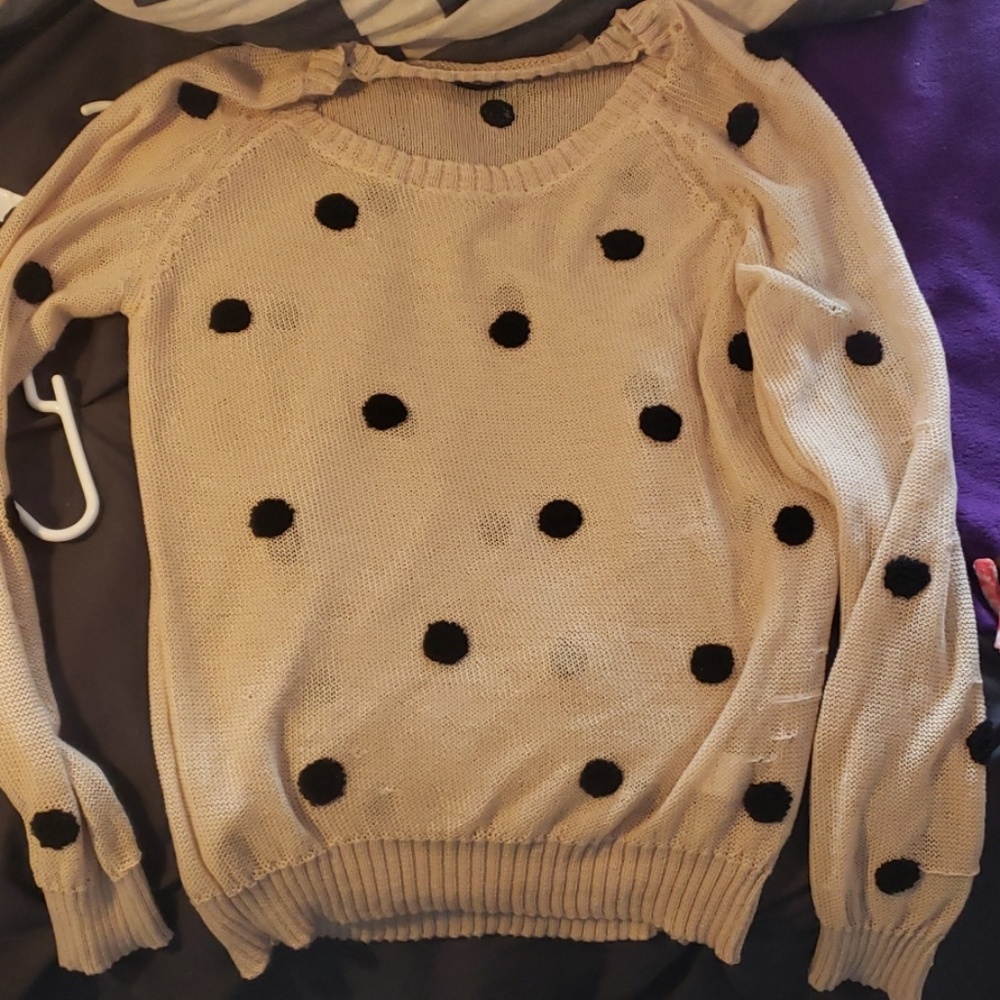 Long sleeve dressy sweater